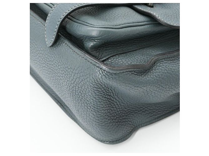 Hermès HERMES Borsa a Spalla Steve Busas 35 Marrone Blu - vista 7