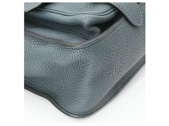 Hermès HERMES Borsa a Spalla Steve Busas 35 Marrone Blu - vista 8