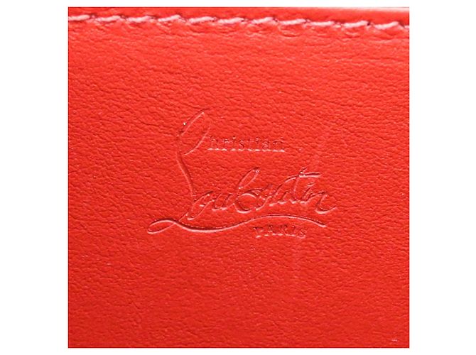 Borsa a mano Trick Track Small di Christian Louboutin Nero Rosso - vista 7