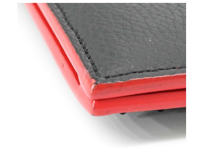 Borsa a mano Trick Track Small di Christian Louboutin Nero Rosso - vista 9