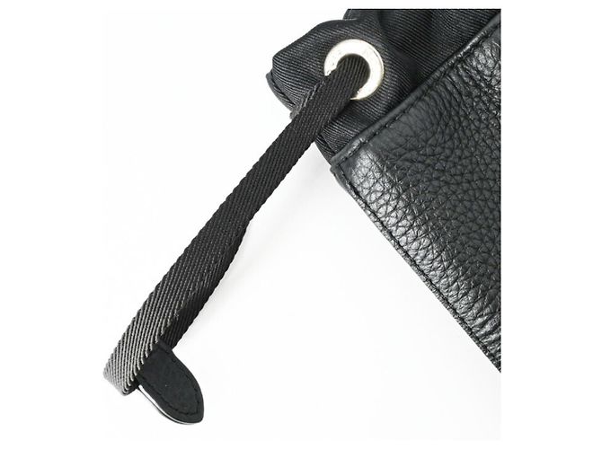 Leichte LV Circle Cabas aus Taurillon von Louis Vuitton Schwarz - Ansicht 7