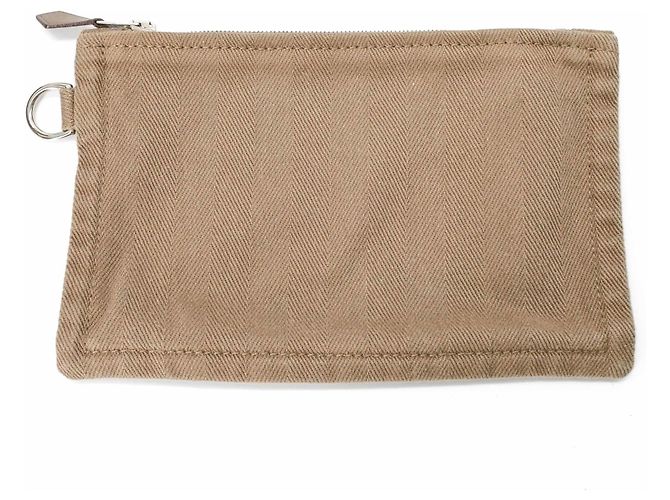Borsa a mano Hermès Valparaiso PM Taupe - vista 16