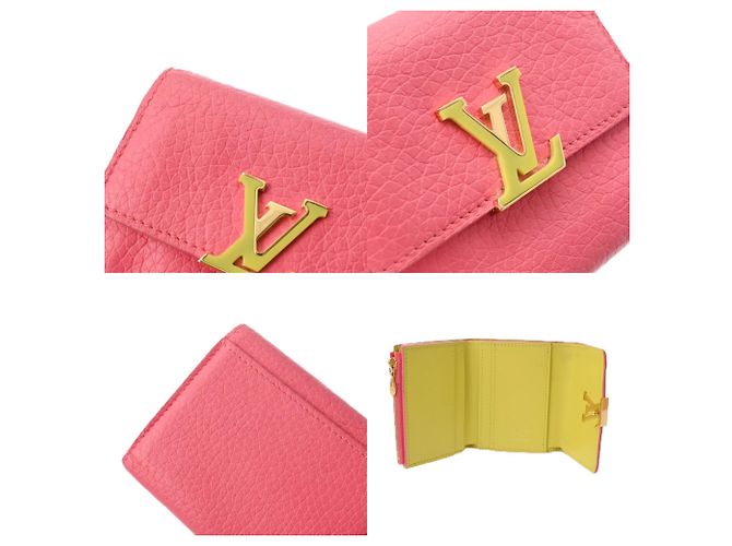 Portafoglio Capucines XS Louis Vuitton Rosso - vista 9