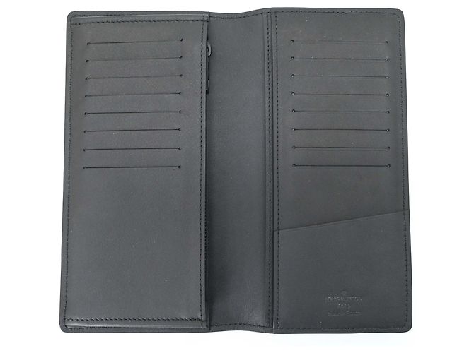 Portafoglio Bi-fold Brazza Aerogram Louis Vuitton Nero - vista 6