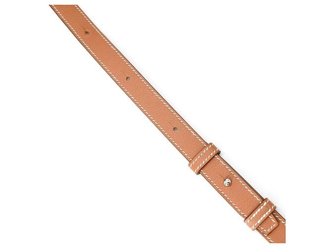 Hermès Borsa a Spalla Hermes Ultra Pla 24 Evercolor D'oro - vista 16
