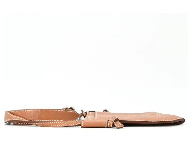 Hermès Borsa a Spalla Hermes Ultra Pla 24 Evercolor D'oro - vista 4