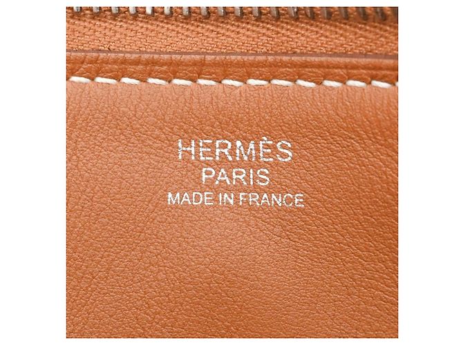 Hermès Borsa a Spalla Hermes Ultra Pla 24 Evercolor D'oro - vista 8