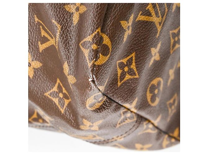 Leichte Monogram Macassar Cabas-Tasche von Louis Vuitton Braun Monogramm - Ansicht 10