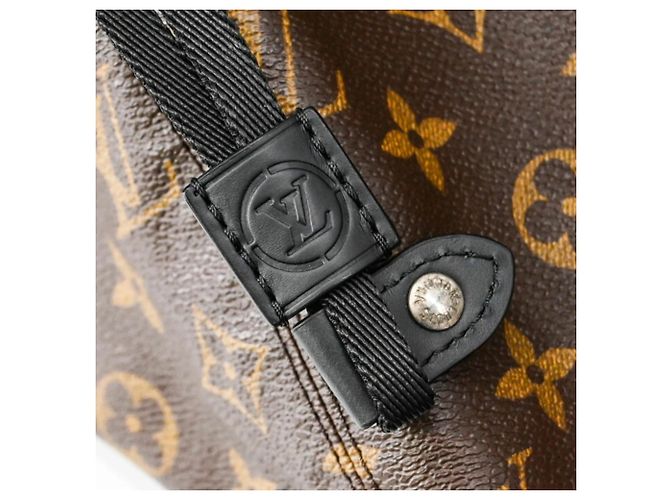 Leichte Monogram Macassar Cabas-Tasche von Louis Vuitton Braun Monogramm - Ansicht 11