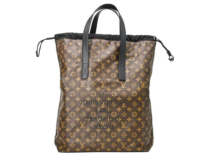 Leichte Monogram Macassar Cabas-Tasche von Louis Vuitton Braun Monogramm - Ansicht 2