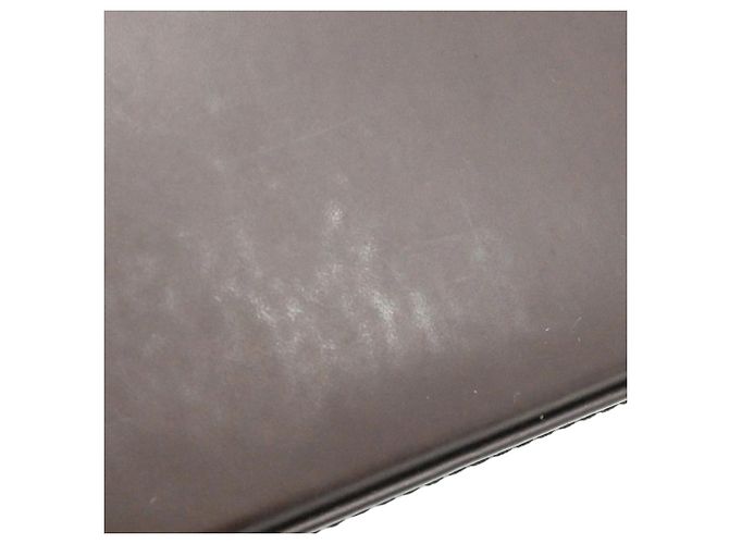 Borsa Louis Vuitton Alma Damier Ebene Marrone - vista 9