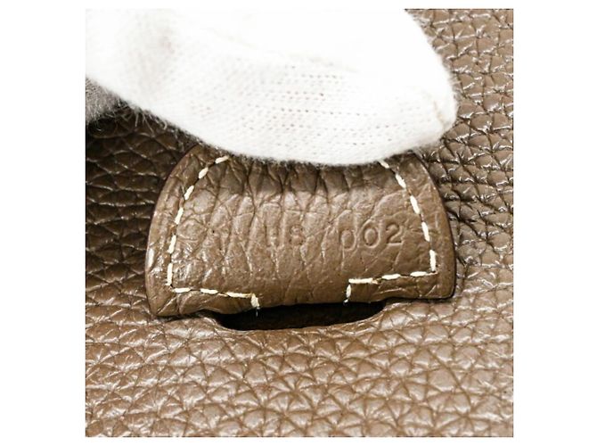 Borsa a Spalla Hermès Evelyne 3 29 TPM Taupe - vista 17