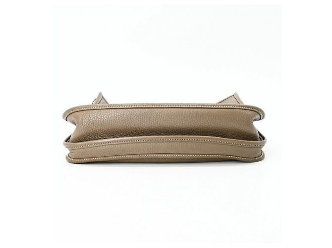 Borsa a Spalla Hermès Evelyne 3 29 TPM Taupe - vista 6