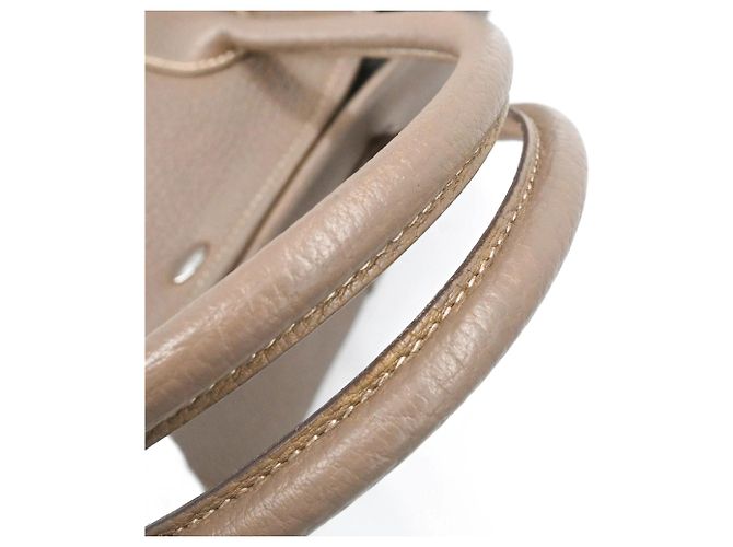 Hermès Bolsa tote HERMES Garden PM em Negonda cinza Etoupe Taupe - vista 7