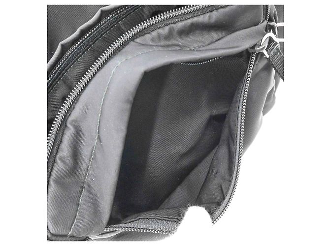 Marsupio in nylon nero Prada - vista 10