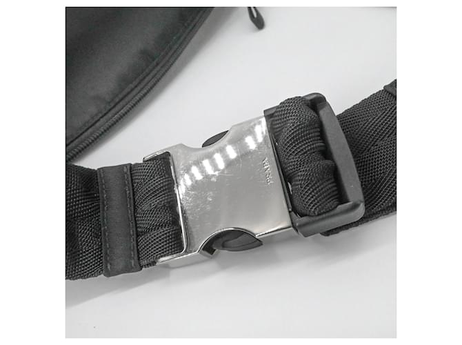 Marsupio in nylon nero Prada - vista 12