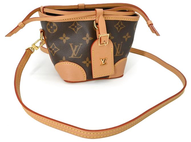 Noe Noé Schultertasche von Louis Vuitton Braun - Ansicht 2