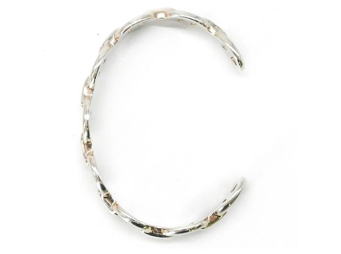 Hermès Bracciale Charm Chaine d'Ancre Enchainée Hermes Argento - Ansicht 9
