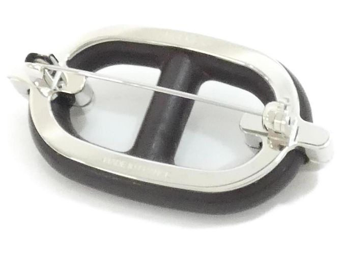 Spilla Chaine d'Ancre Hermès Marrone - vista 2