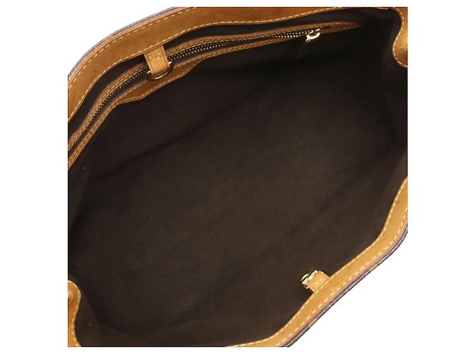 Borsa Tote Louis Vuitton Monogram Wilshire PM Marrone - vista 6