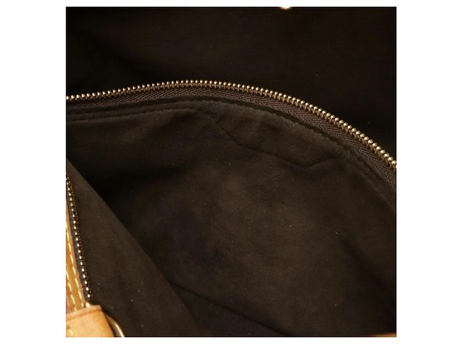 Borsa Tote Louis Vuitton Monogram Wilshire PM Marrone - vista 8