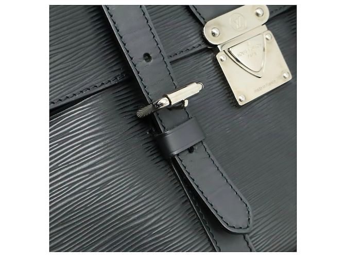 Borsa a Spalla Segur MM Epi Louis Vuitton Nero - vista 9