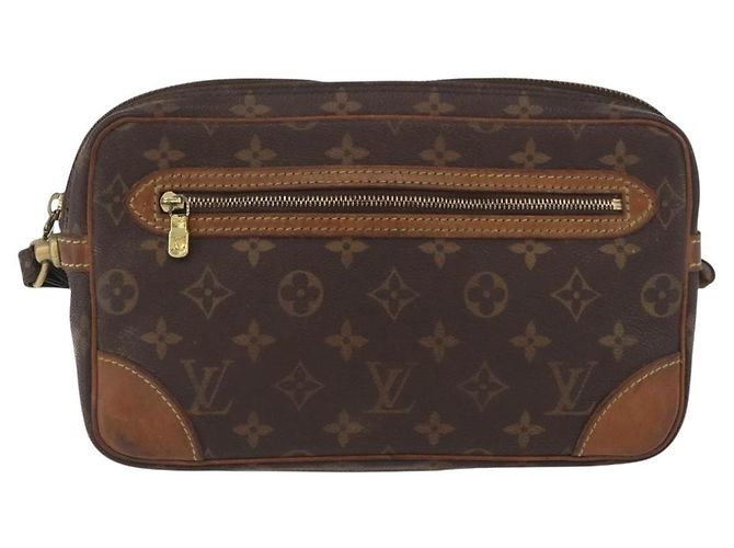 LOUIS VUITTON Clutch Marly Dragonne GM Monogram M51825 LV Auth BA11891 Monogramma - vista 13
