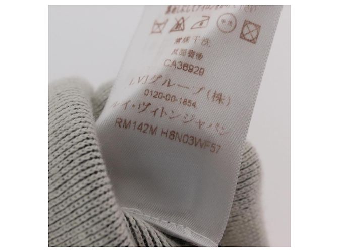 SUDADERA DE LANA GRIS LV CUP LOUIS VUITTON LV Auth AMZ553M Castaño - vista 15