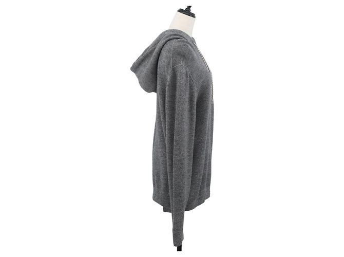 SUDADERA DE LANA GRIS LV CUP LOUIS VUITTON LV Auth AMZ553M Castaño - vista 4