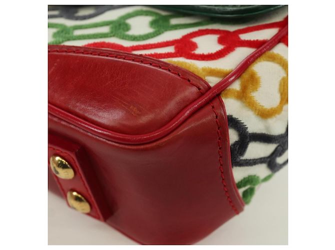 LOUIS VUITTON Pochette a Mano Dolly in Velluto Monogram M95208 Auth SW2287SM Multicolore - vista 14