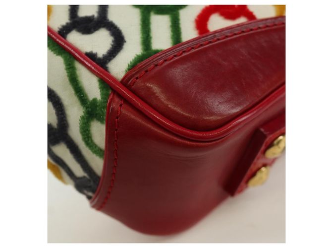 LOUIS VUITTON Pochette a Mano Dolly in Velluto Monogram M95208 Auth SW2287SM Multicolore - vista 15