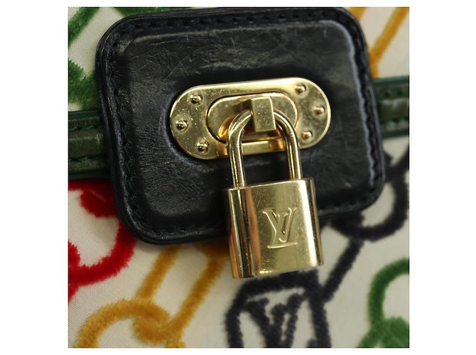 LOUIS VUITTON Pochette a Mano Dolly in Velluto Monogram M95208 Auth SW2287SM Multicolore - vista 17