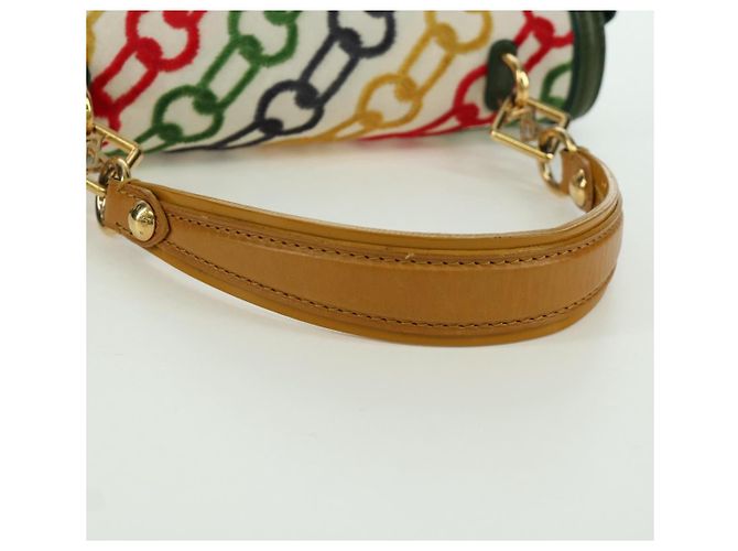LOUIS VUITTON Pochette a Mano Dolly in Velluto Monogram M95208 Auth SW2287SM Multicolore - vista 7