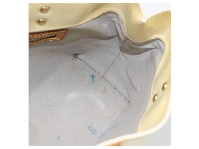 LOUIS VUITTON Borsa a Mano Monogram Vernis Reade PM Perle M91336 LV Auth ARZ815 - vista 17