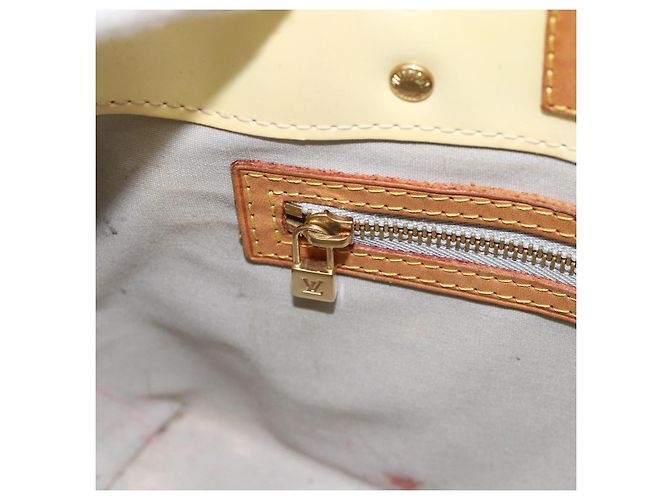 LOUIS VUITTON Borsa a Mano Monogram Vernis Reade PM Perle M91336 LV Auth ARZ815 - vista 19