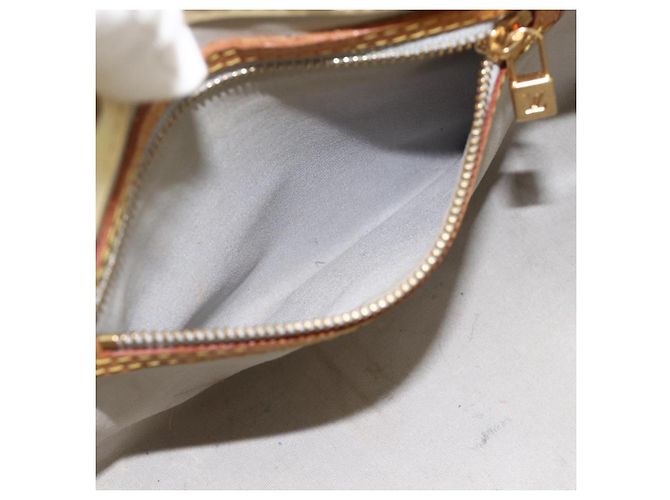 LOUIS VUITTON Borsa a Mano Monogram Vernis Reade PM Perle M91336 LV Auth ARZ815 - vista 20