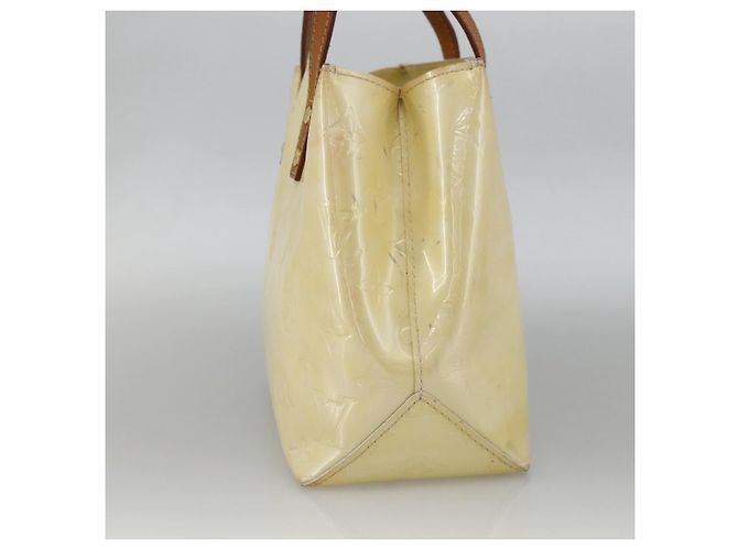 LOUIS VUITTON Borsa a Mano Monogram Vernis Reade PM Perle M91336 LV Auth ARZ815 - vista 3