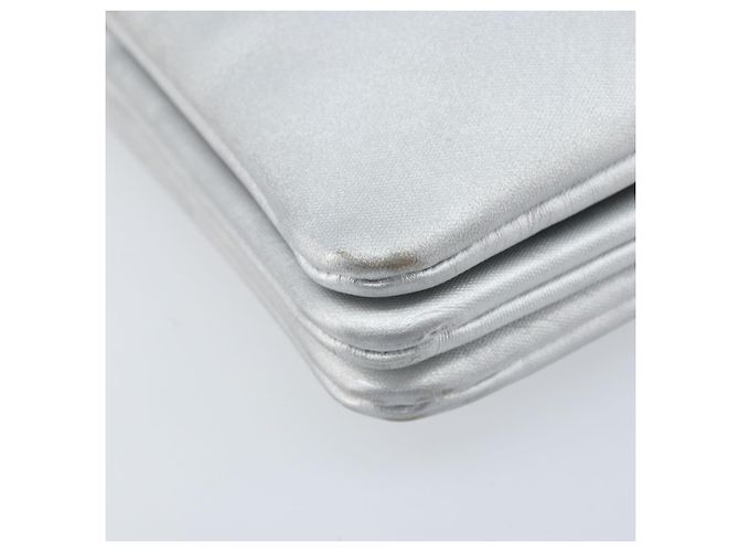 Céline Borsa a Spalla in Pelle Argento Auth BA11569 - vista 11