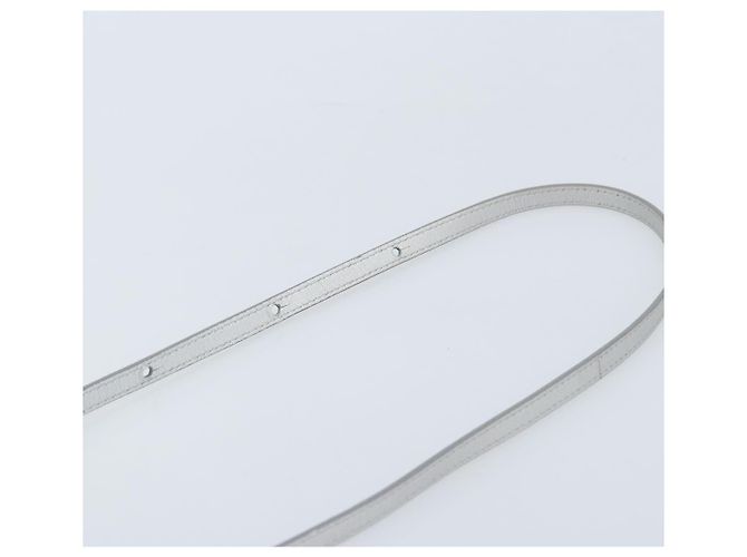 Céline Borsa a Spalla in Pelle Argento Auth BA11569 - vista 8