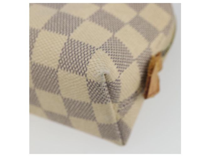 LOUIS VUITTON Kosmetiktäschchen PM Damier Azur N60024 LV Auth ARZ890 - Ansicht 7