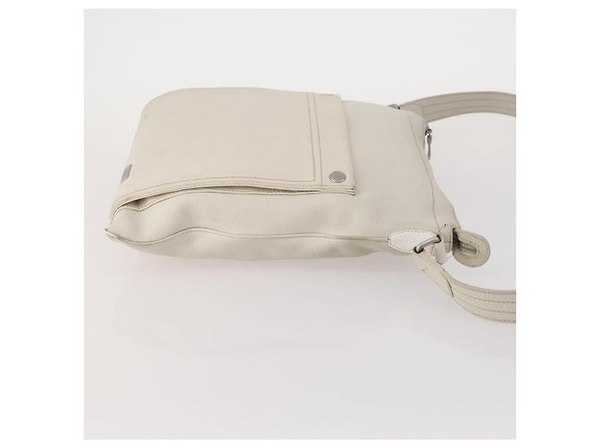Borsa a Spalla BALLY Cartier in Pelle 2 Set Bordeaux Bianco Auth bs34145 Bordò - vista 4