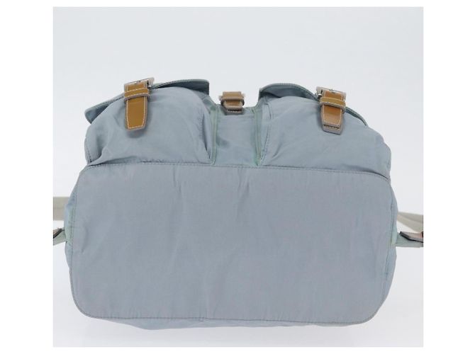 PRADA Backpack Nylon Light Blue Silver Auth 172516 Silvery - view 5