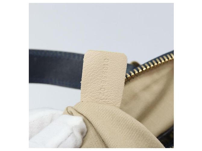 Chloé Borsa a mano Chloe in pelle verniciata khaki oro Auth hk3611 D'oro Cachi - vista 22