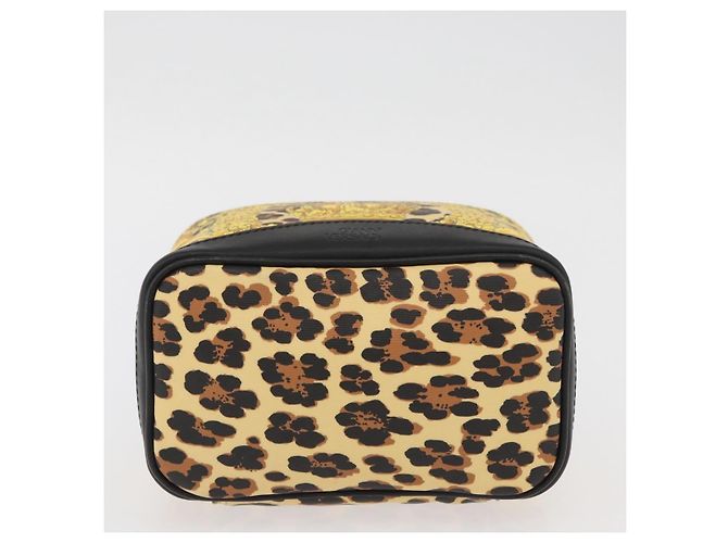 Borsa Vanity Gianni Versace in PVC giallo oro Auth BA11862 D'oro - vista 9