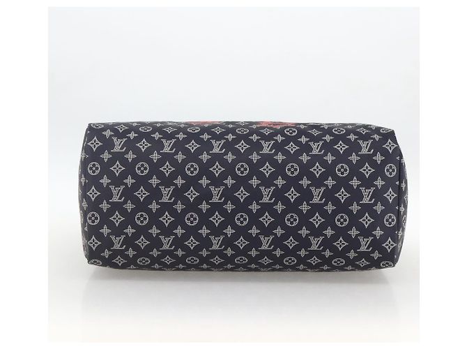 LOUIS VUITTON Borsa Keepall Bandoulière 50 Ink Up Side Down M43684 Auth BA11968SAM Monogramma - vista 5