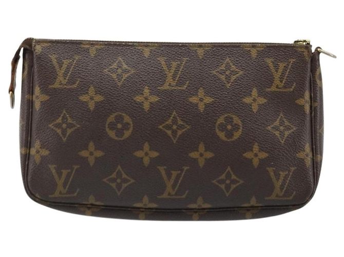 LOUIS VUITTON Pochette Accessoires Monogram M51980 LV Auth YKZ273 Monogramma - vista 2