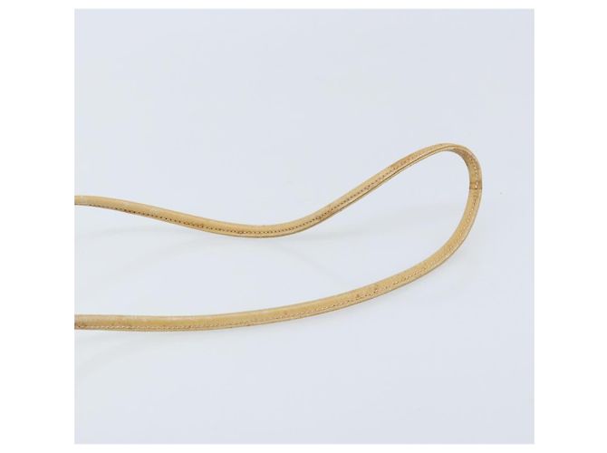 Céline Borsa a Spalla in Tela Macadam CELINE PVC Beige Oro Auth BA11820 D'oro - vista 8