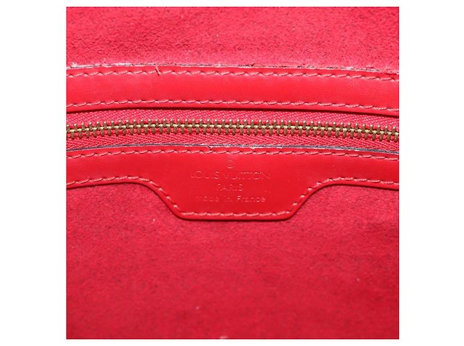 LOUIS VUITTON Borsa a Spalla Epi Lussac Rossa M52287 LV Auth BA11811 Rosso - vista 18