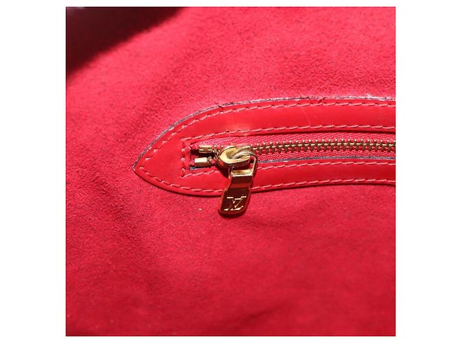 LOUIS VUITTON Borsa a Spalla Epi Lussac Rossa M52287 LV Auth BA11811 Rosso - vista 21