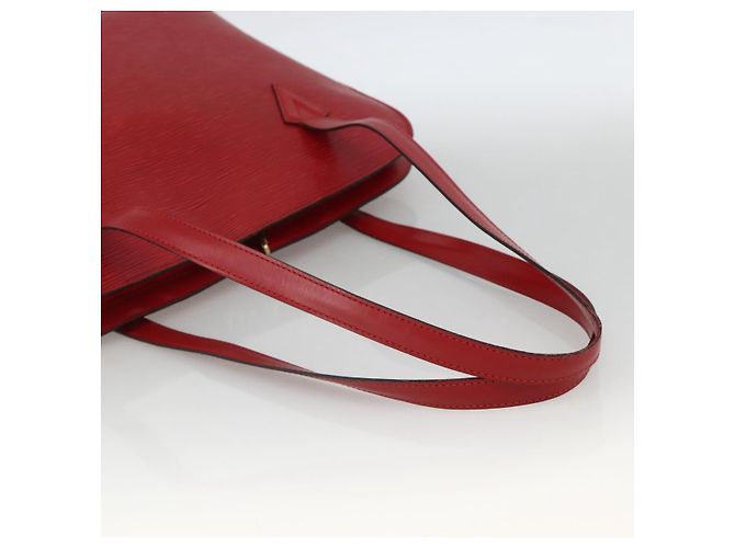 LOUIS VUITTON Borsa a Spalla Epi Lussac Rossa M52287 LV Auth BA11811 Rosso - vista 7